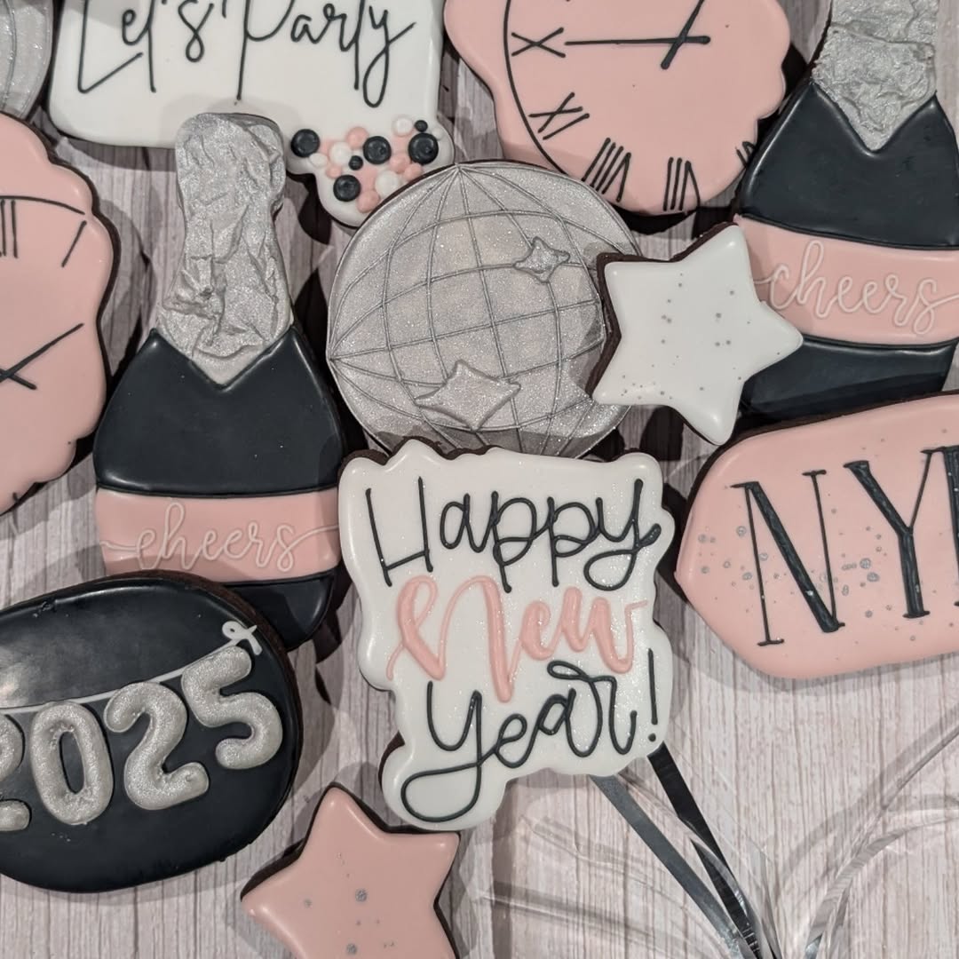 New Year's Eve 2025 cookies